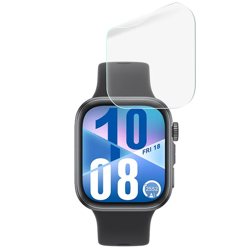 Schutzfolie für den Bildschirm für Huawei Watch Fit 4, Bizon Watch HydroFlex, 3 Stück