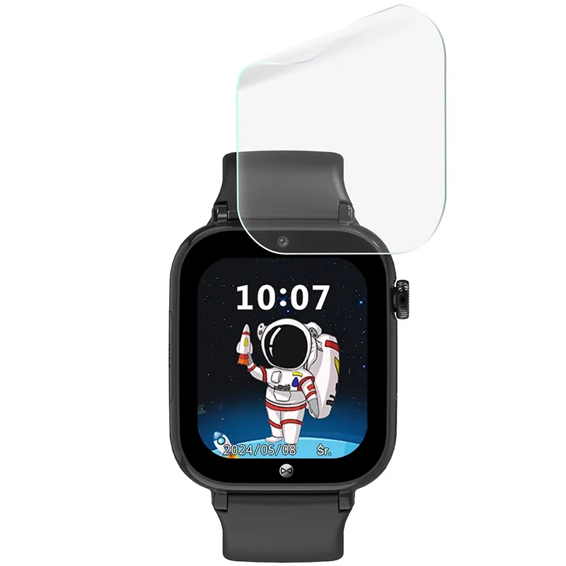 Schutzfolie für den Bildschirm für Forever Look Me 3, Bizon Watch HydroFlex, 3 Stück