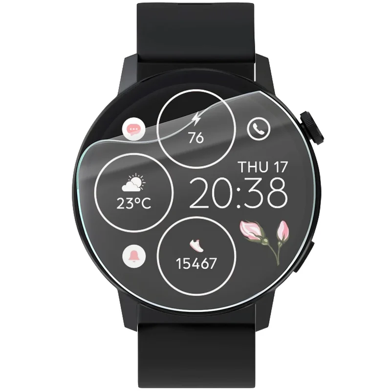 Schutzfolie für den Bildschirm für Forever Forevive 4, Bizon Watch HydroFlex, 3 Stück
