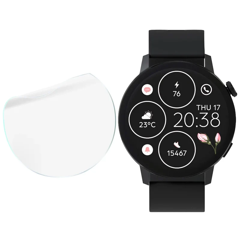 Schutzfolie für den Bildschirm für Forever Forevive 4, Bizon Watch HydroFlex, 3 Stück