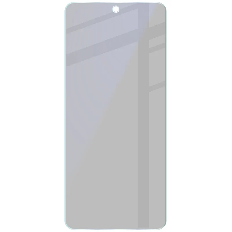 Hybridglas mit Privatschutzfilter für Motorola Moto G17, Bizon Hybrid Shadow, Matt