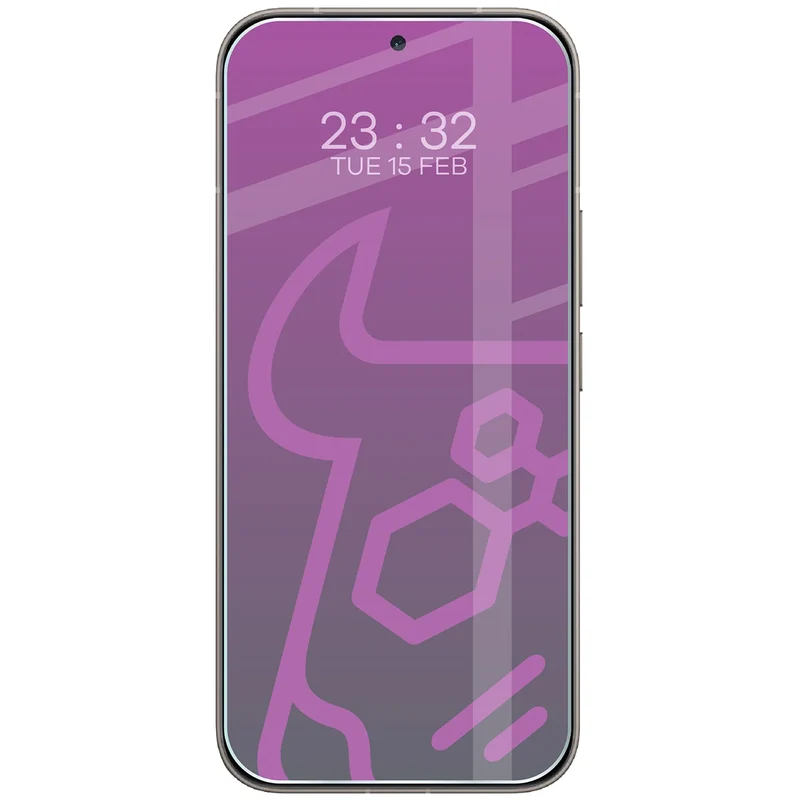 Flexibles Hybridglas für Vivo V70 5G, Bizon Hybrid Mule