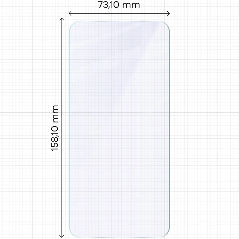 Flexibles Hybridglas für Galaxy A37 5G, Bizon Hybrid Mule