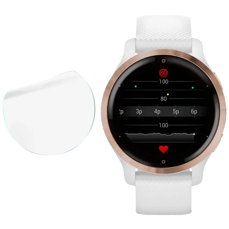 Schutzfolie für den Bildschirm für Garmin Venu 2S, Bizon Watch HydroFlex, 3 Stück