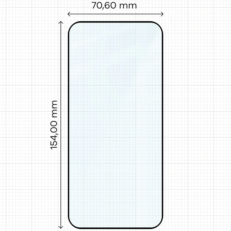 Gehärtetes Glas - 2 Stück + Kameraschutz für Oppo Reno 15 F / FS, Bizon Glass Edge Pack, Schwarz