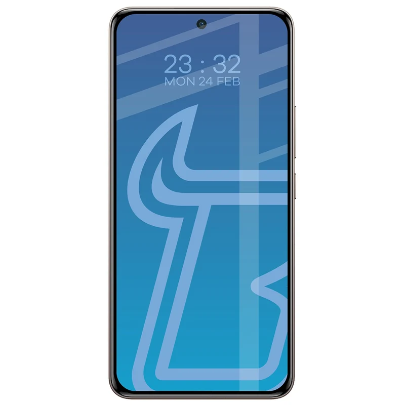 Gehärtetes Glas für Xiaomi Redmi Note 15 Pro 5G, Bizon Glass Edge Duo, Schwarzer Rahmen, 2 Stück