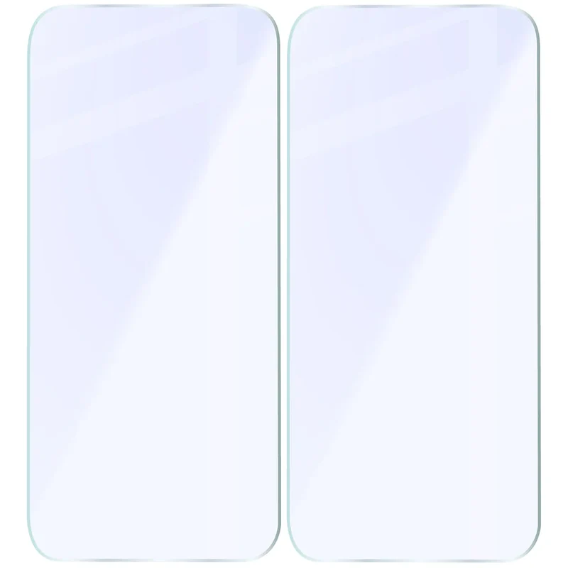 Flexibles Hybridglas für iPhone 15 Pro, Bizon Hybrid Mule Duo, 2 Stück