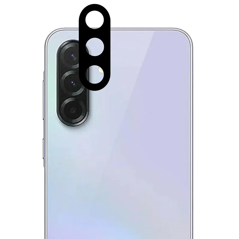 Gehärtetes Glas - 2 Stück + Kameraschutz für Galaxy A37 5G, Bizon Glass Edge Pack, Schwarz