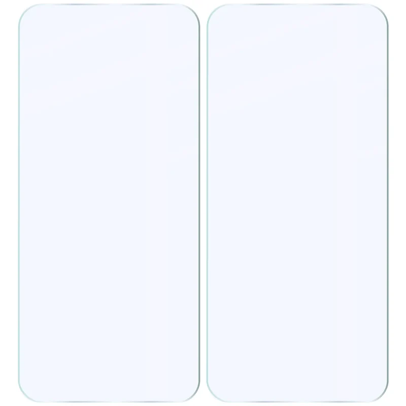 Flexibles Hybridglas für Oppo Reno 14, Bizon Hybrid Mule Duo, 2 Stück