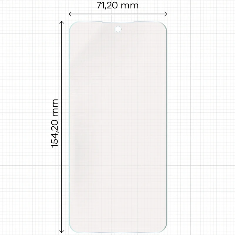 Matte Folie für Oppo A6 Pro 5G, Bizon Film Sun, 1 Stück