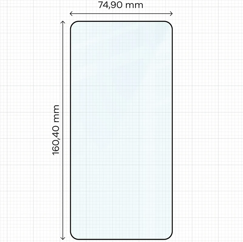 Gehärtetes Glas für Galaxy S26 Ultra, Bizon Glass Edge Duo, Schwarzer Rahmen, 2 Stück