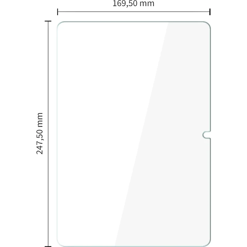 Gehärtetes Glas für Xiaomi Pad 8 / 8 Pro / 7 / 7 Pro 11.2, Tech-Protect Glass Fit Plus, 2 Stück