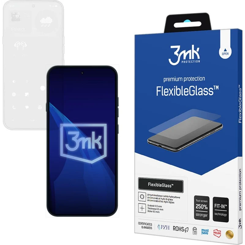 Hybridglas für Nothing Phone 4a Pro, 3mk FlexibleGlass