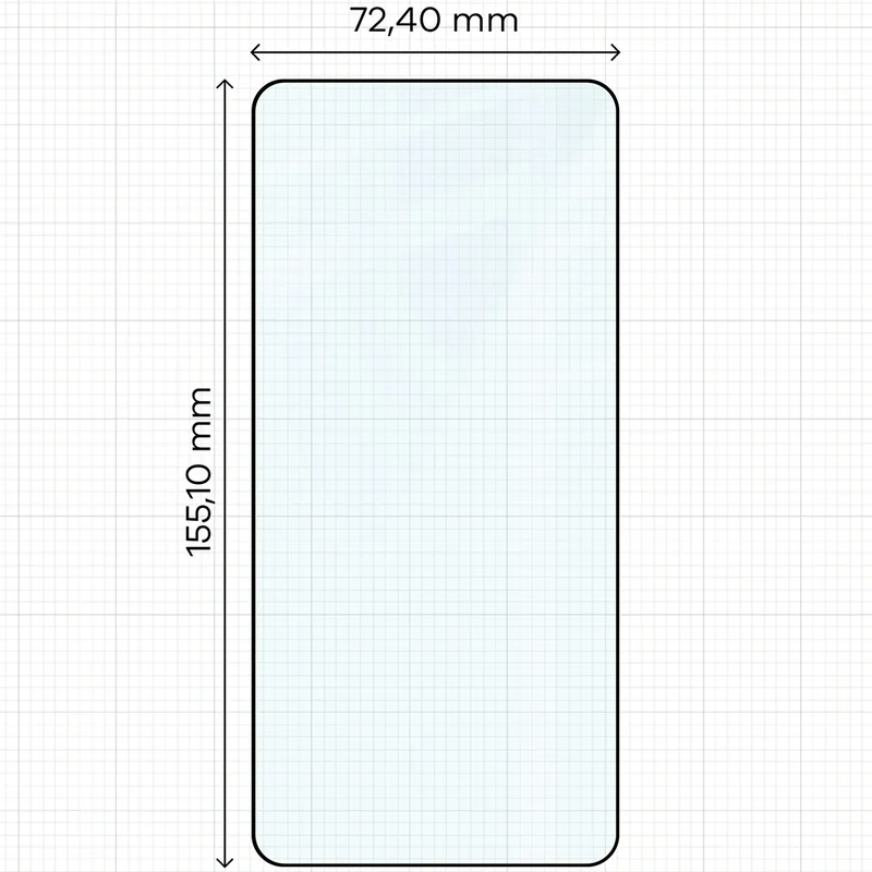 Gehärtetes Glas - 2 Stück + Kameraschutz für Galaxy S26 Plus, Bizon Glass Edge Pack, Schwarz