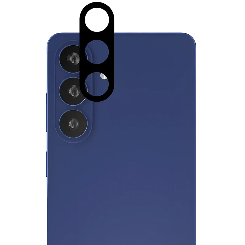 Gehärtetes Glas - 2 Stück + Kameraschutz für Galaxy S26 Plus, Bizon Glass Edge Pack, Schwarz