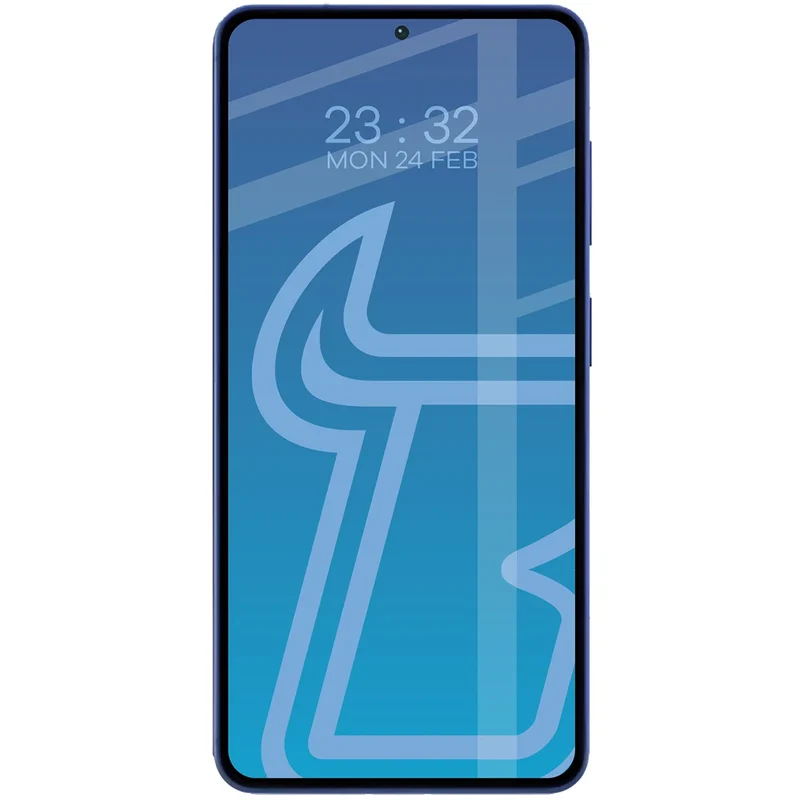 Gehärtetes Glas - 2 Stück + Kameraschutz für Galaxy S26, Bizon Glass Edge Pack, Schwarz