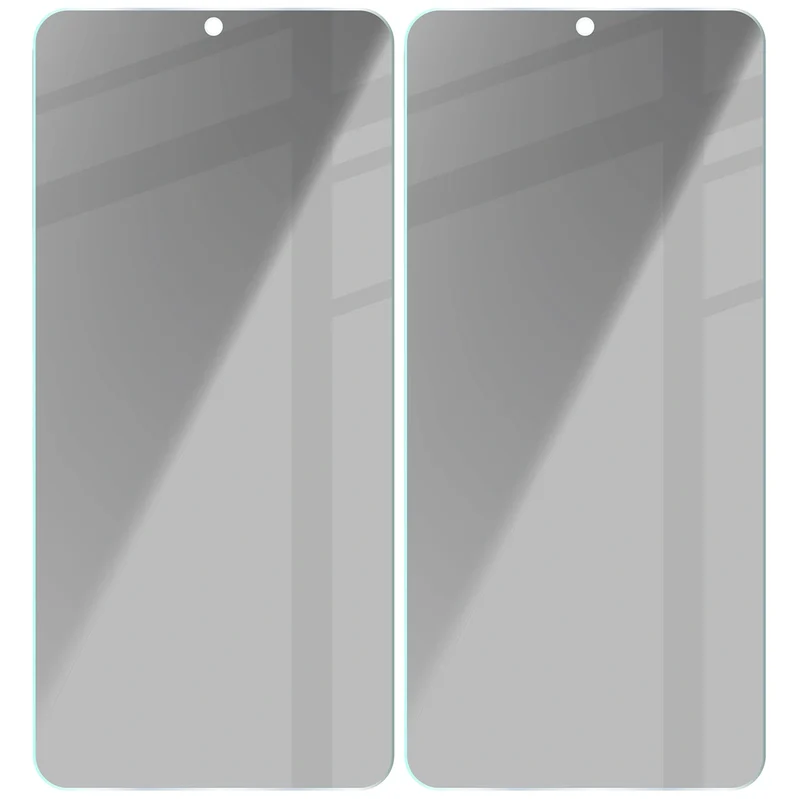Gehärtetes Glas mit Privatschutzfilter für Galaxy S26 Plus / S25 Edge, Bizon Glass Clear Shadow Duo, getönt, 2 Stück