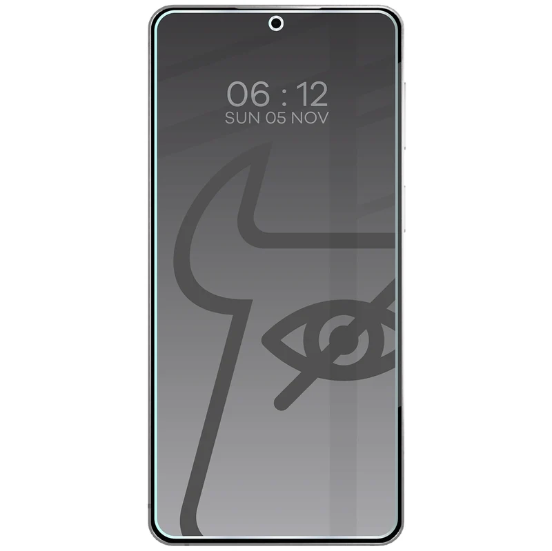 Gehärtetes Glas mit Privatschutzfilter für Galaxy S26 Ultra, Bizon Glass Clear Shadow Duo, getönt, 2 Stück