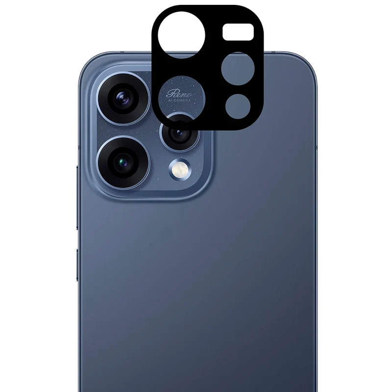 Gehärtetes Glas - 3 Stück + Kameraschutz für Oppo Reno 15, Bizon Glass Clear Pack