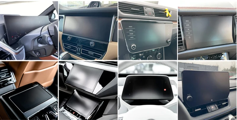 Matte Autodisplayfolie für Nissan Micra E (2025-2026), Grizz Protector