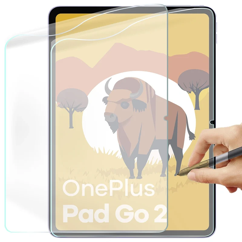 Papierimitationsfolie für OnePlus Pad Go 2 Bizon Film Tab Papirus Duo, 2 Stück
