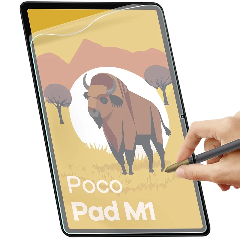 Papierimitationsfolie für Xiaomi POCO Pad M1 Bizon Film Tab Papirus Duo, 2 Stück