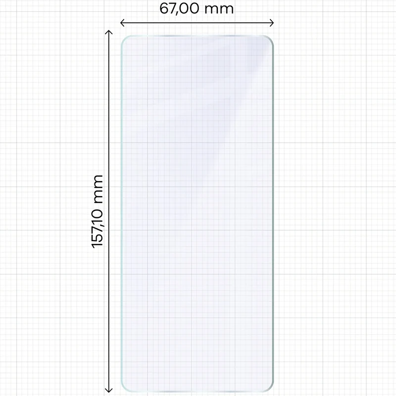 Flexibles Hybridglas für Xiaomi POCO M8 5G, Bizon Hybrid Mule Duo, 2 Stück