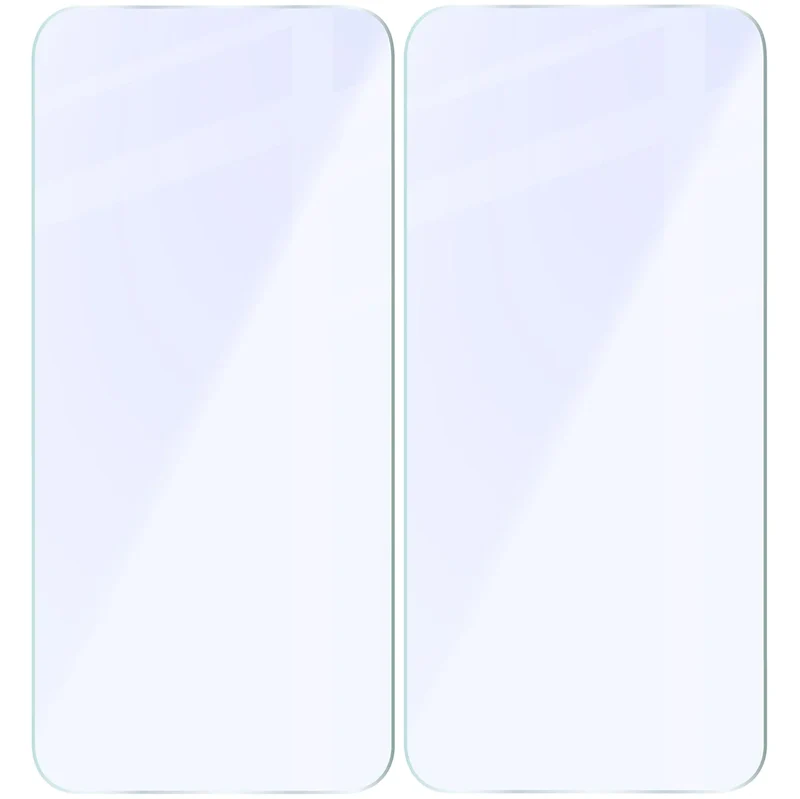 Flexibles Hybridglas für iPhone 17 Pro Max, Bizon Hybrid Mule Duo, 2 Stück