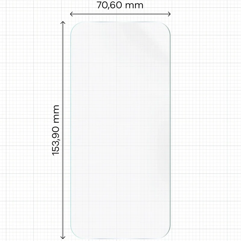 Hydrogel Folie für den Bildschirm für Oppo Reno 15 / 15 F / 15 FS / A6 Pro 5G, Bizon Film Hydrogel Front, 1 Stück