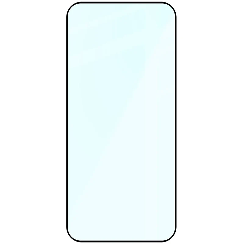 Gehärtetes Glas für Oppo Reno 15 / 15 F / 15 FS / A6 Pro 5G, Bizon Glass Edge, Schwarzer Rahmen