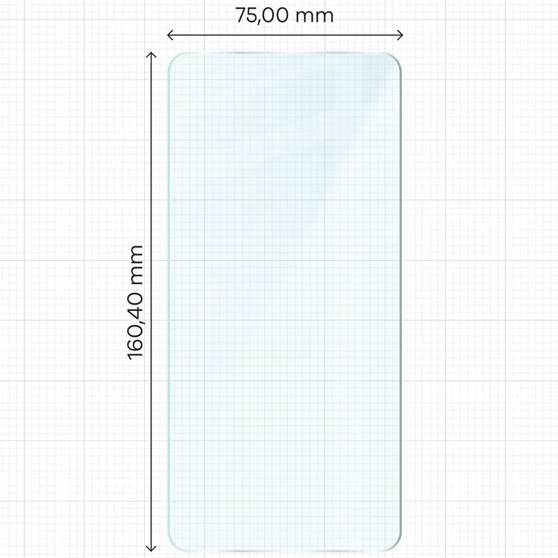 Gehärtetes Glas für Galaxy S26 Ultra, Bizon Glass Clear Duo, 2 Stück