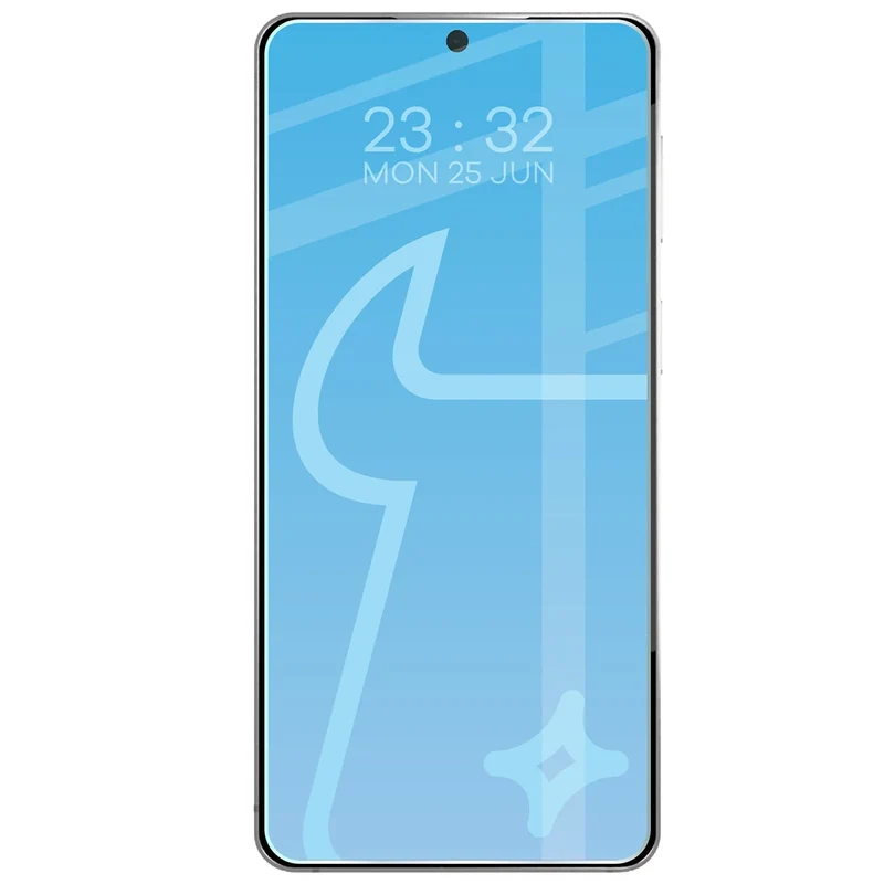 Gehärtetes Glas für Galaxy S26 Ultra, Bizon Glass Clear Duo, 2 Stück