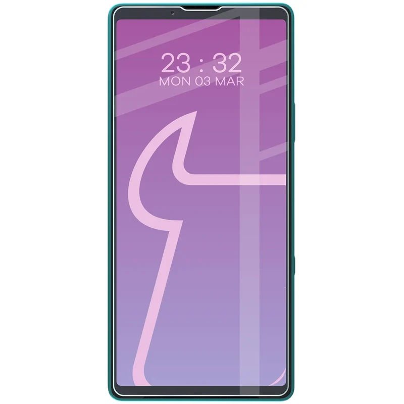 Flexibles Hybridglas für Sony Xperia 10 VII, Bizon Hybrid Mule Duo, 2 Stück