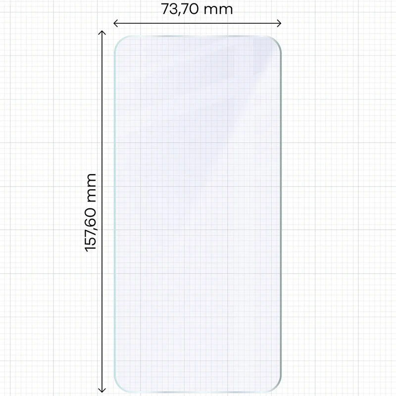 Flexibles Hybridglas für Galaxy M35 5G / A35 5G / A55 5G, Bizon Hybrid Mule Duo, 2 Stück