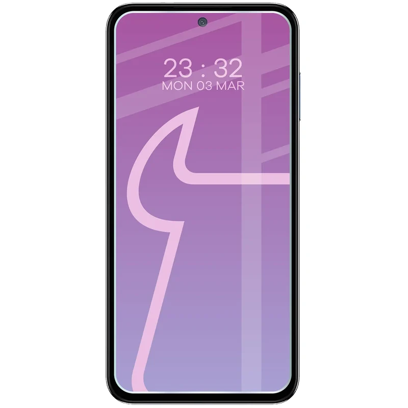 Flexibles Hybridglas für Galaxy M35 5G / A35 5G / A55 5G, Bizon Hybrid Mule Duo, 2 Stück