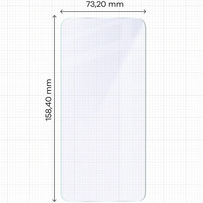 Flexibles Hybridglas für Galaxy A36 5G, Bizon Hybrid Mule Duo, 2 Stück