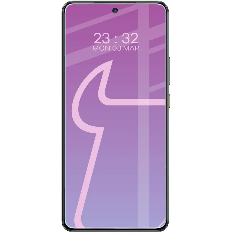 Flexibles Hybridglas für Realme GT 7T, Bizon Hybrid Mule Duo, 2 Stück