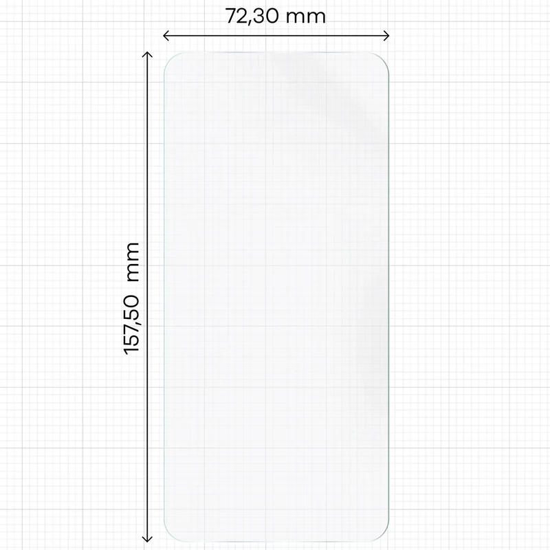 Hydrogel Folie für den Bildschirm für Realme 16 Pro Plus 5G, Bizon Film Hydrogel Front, 1 Stück