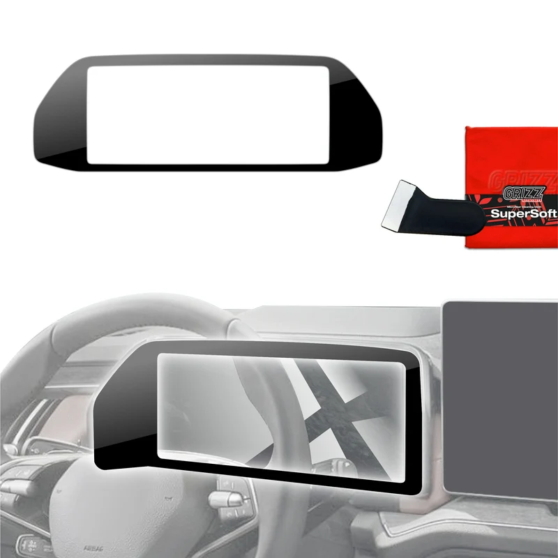 Schutzfolien Grizz Protector für Armaturenbrett - Skoda Kodiaq 2 (2024-2026) Schwarz Glanz