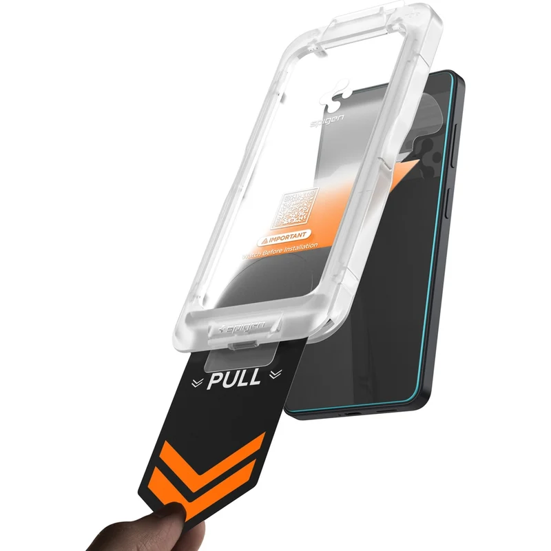 Glas + Applikator für Galaxy S26 Plus, Spigen Glas.tR EZ Fit Pro (AC) Privacy 2-Pack