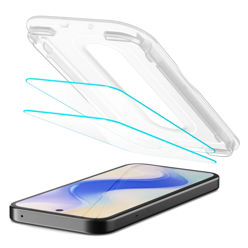 Glas + Applikator für Google Pixel 10a, Spigen Glas.tR EZ Fit Pro 2-Pack (AC)