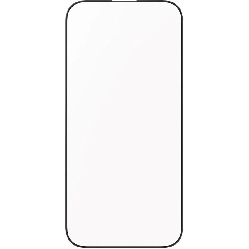 Gehärtetes Glas für iPhone 16 Pro, PanzerGlass Aluminum Frame Ultra-Wide Fit + EasyAligner, Schwarzer Rahmen