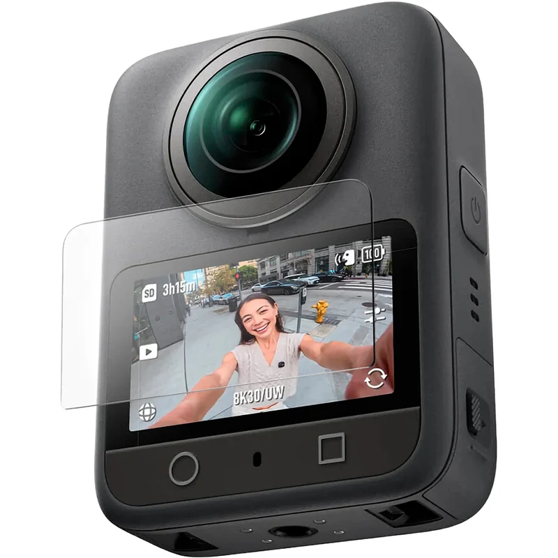 Gehärtetes Glas für DJI Osmo 360, Spigen Glas.tR Slim 2-Pack, 2 Stück