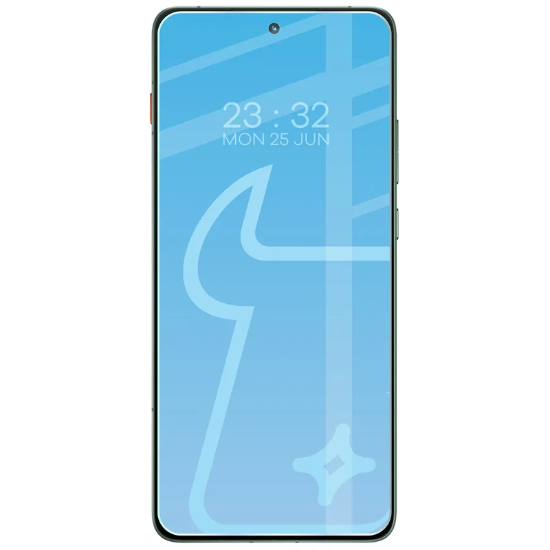 Gehärtetes Glas für Motorola Edge 70, Bizon Glass Clear Duo, 2 Stück