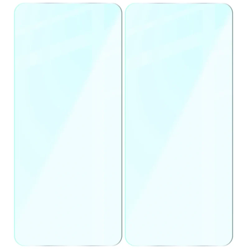 Gehärtetes Glas für Honor X7d / Honor 400 Smart, Bizon Glass Clear Duo, 2 Stück