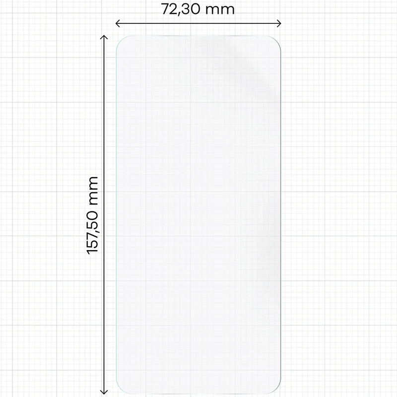 Hydrogel Folie für den Bildschirm für Galaxy A57 5G, Bizon Film Hydrogel Front, 1 Stück