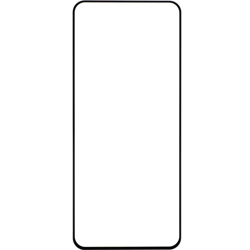 Hartglas für Tecno Spark 20 Pro, Fixed Full Cover 2.5D Tempered Glass, mit Schwarzen Rahmen