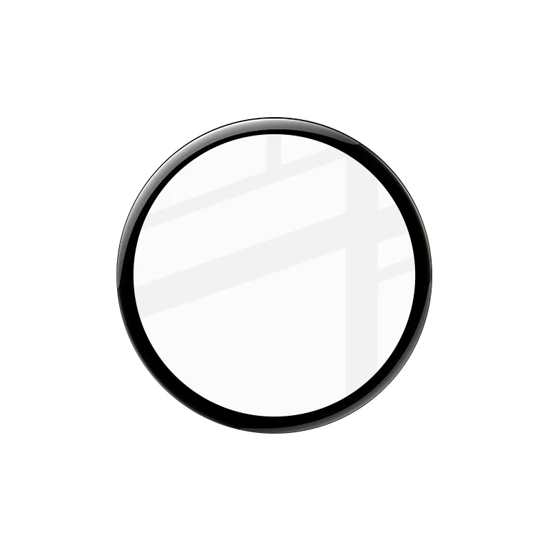 Gehärtetes Glas Bizon Glass Edge für Xiaomi Watch S2 42 mm, Schwarz