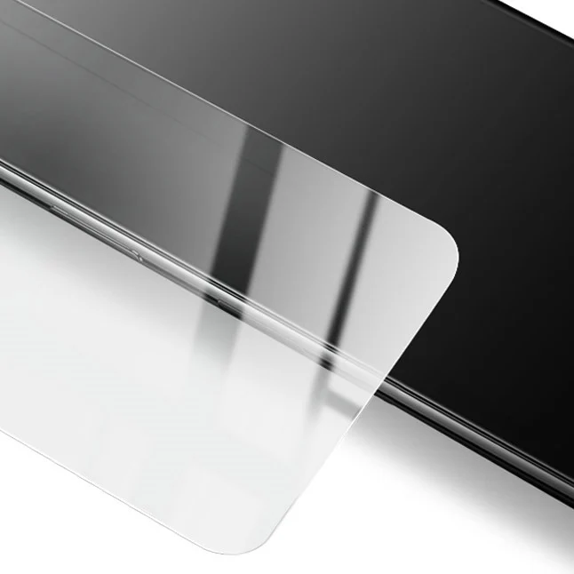 Gehärtetes Glas Bizon Glass Edge für Realme C35, Schwarz
