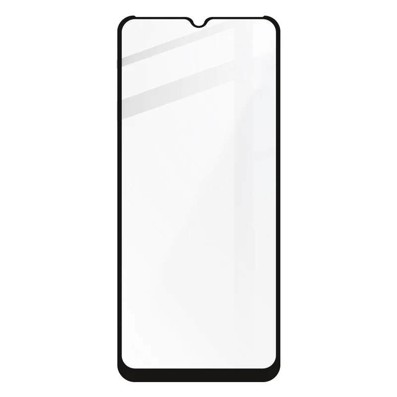 Gehärtetes Glas Bizon Glass Edge für Realme C35, Schwarz